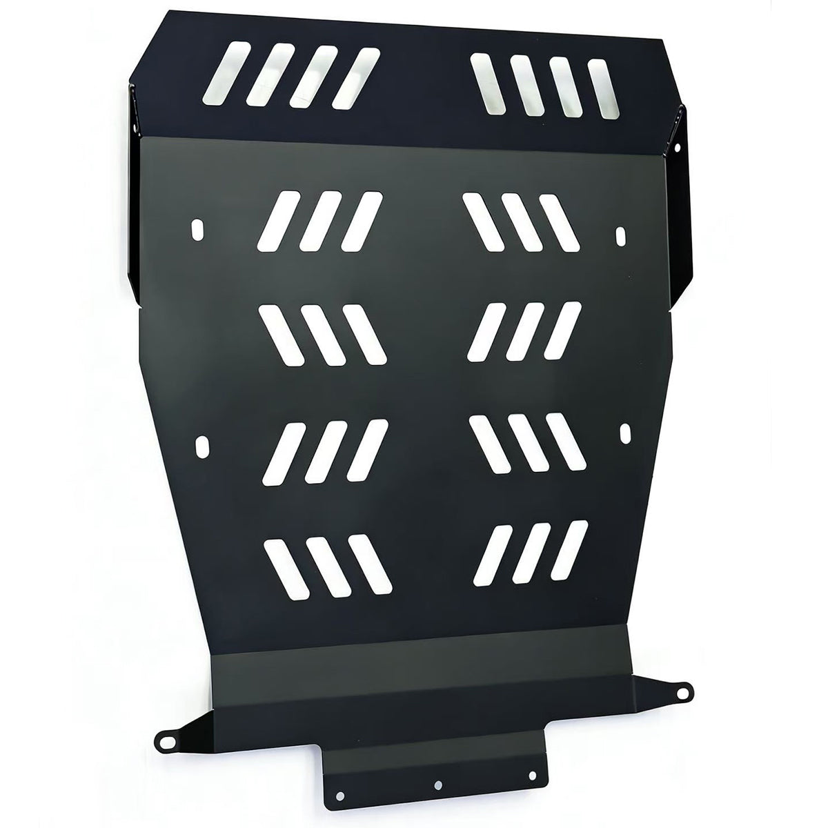 Porsche Cayenne 955/957 Gen 1 (2002–2010) manganese steel engine skid plate – standalone product view
