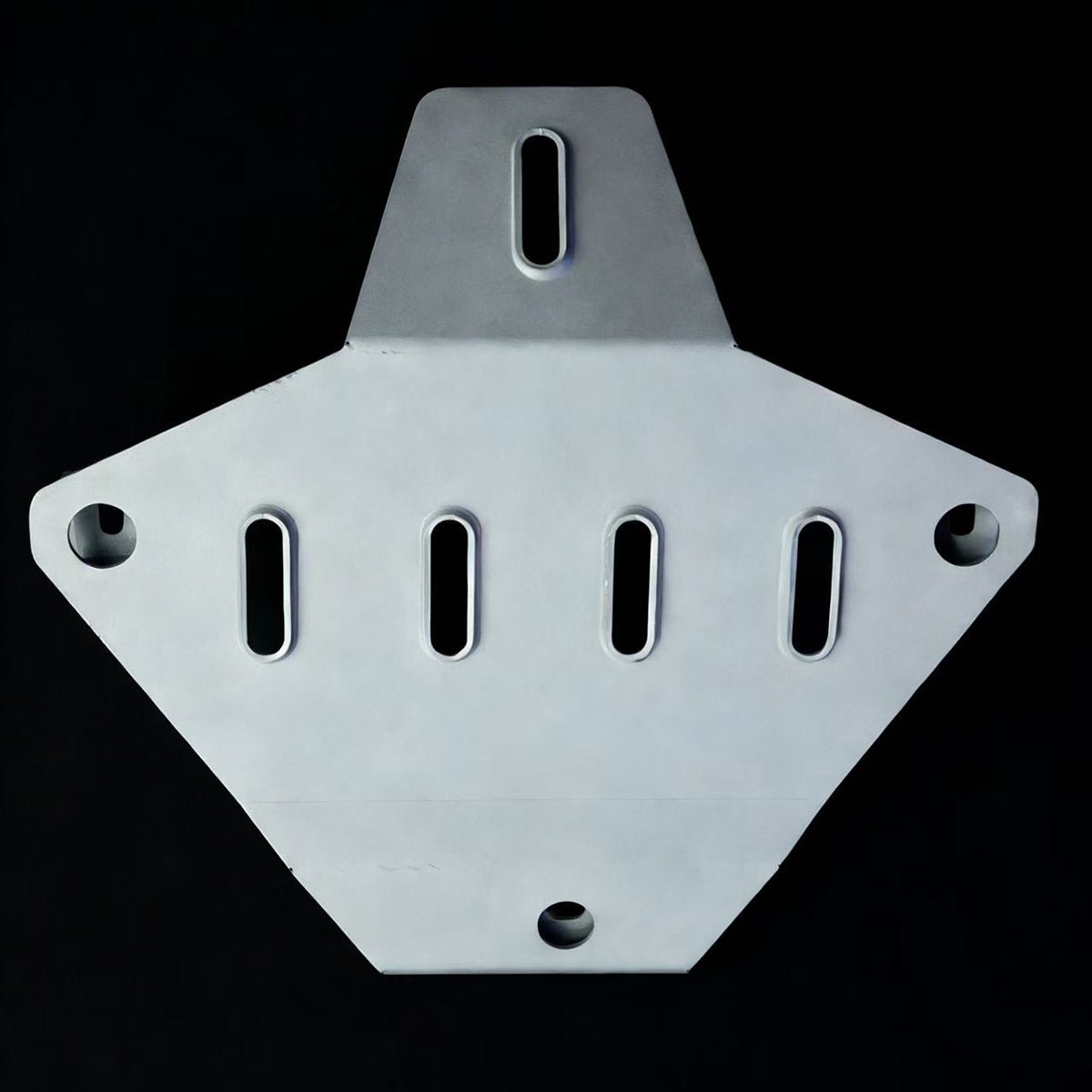 Porsche Cayenne 955/957 Gen 1 (2002–2010) aluminum rear differential skid plate – standalone product view