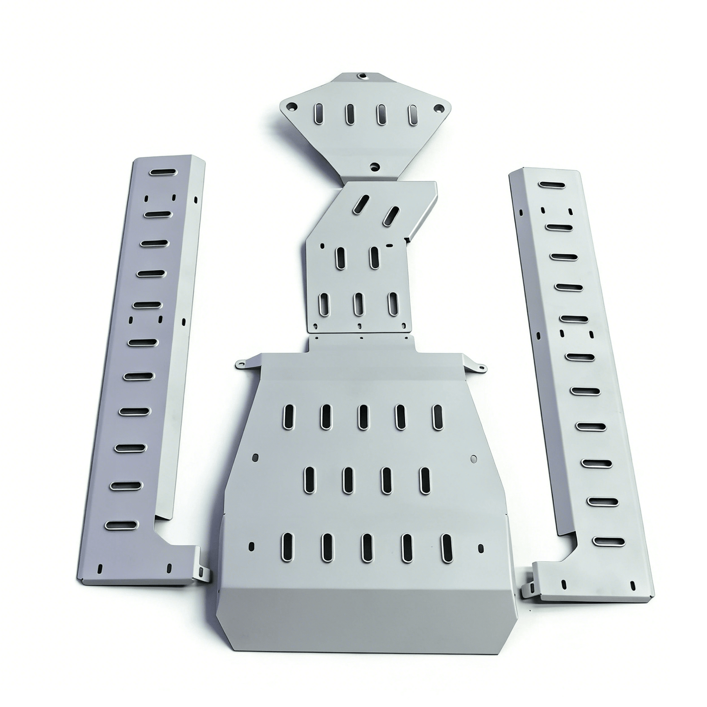 Porsche Cayenne 955/957 & VW Touareg Complete Aluminum Skid Plate Kit (2002–2010)