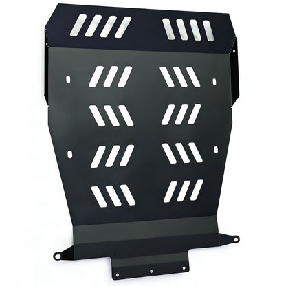 Porsche Cayenne 955/957 Gen 1 (2002–2010) manganese steel engine skid plate – standalone product view