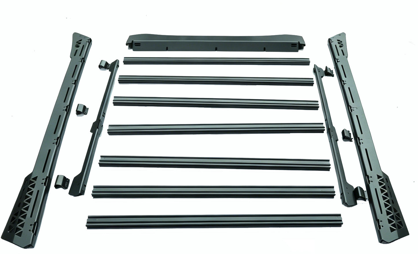 VW Touareg Gen 2 premium aluminum alloy roof rack installed on 2011-2017 Touareg