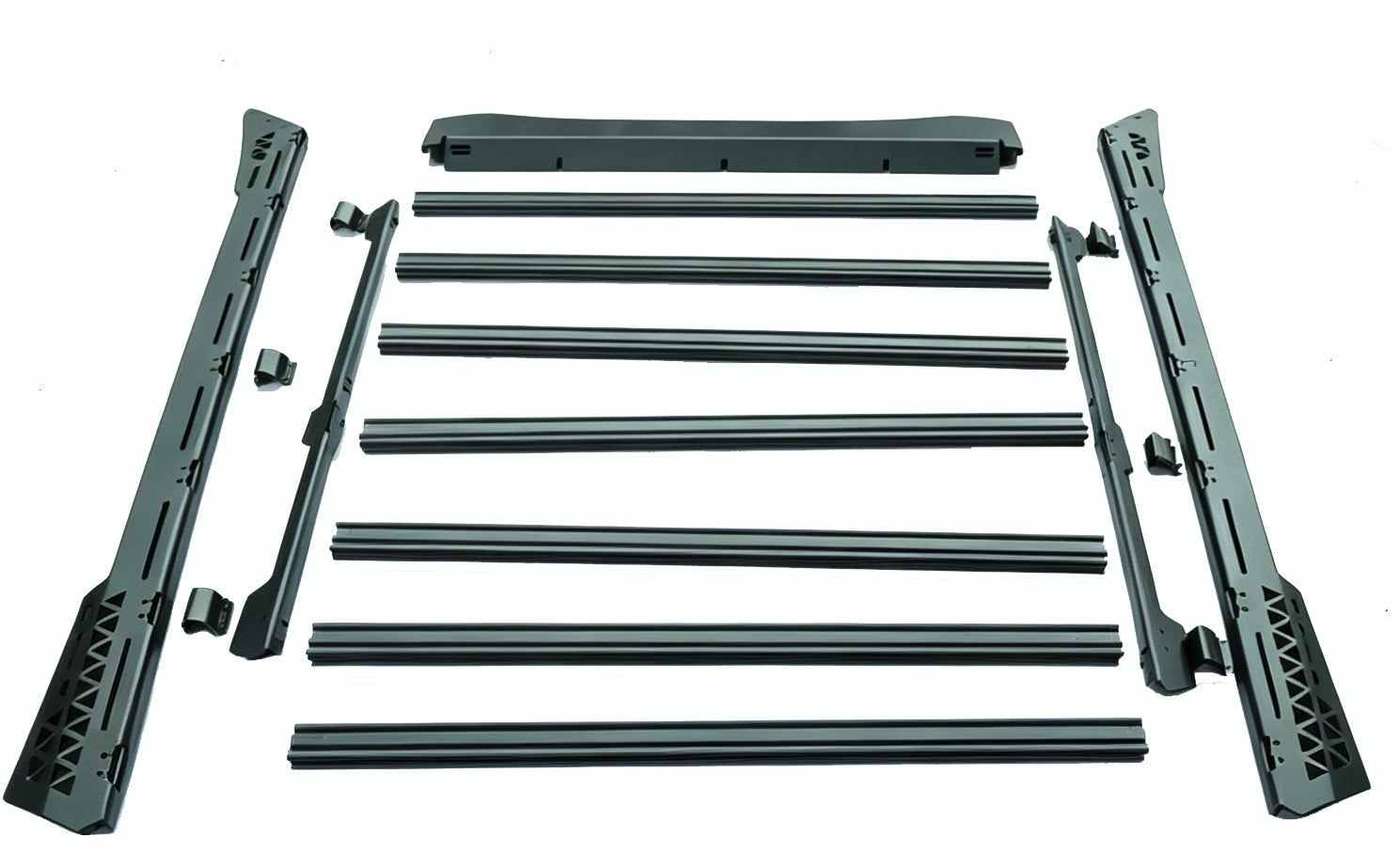 VW Touareg Gen 2 premium aluminum alloy roof rack installed on 2011-2017 Touareg