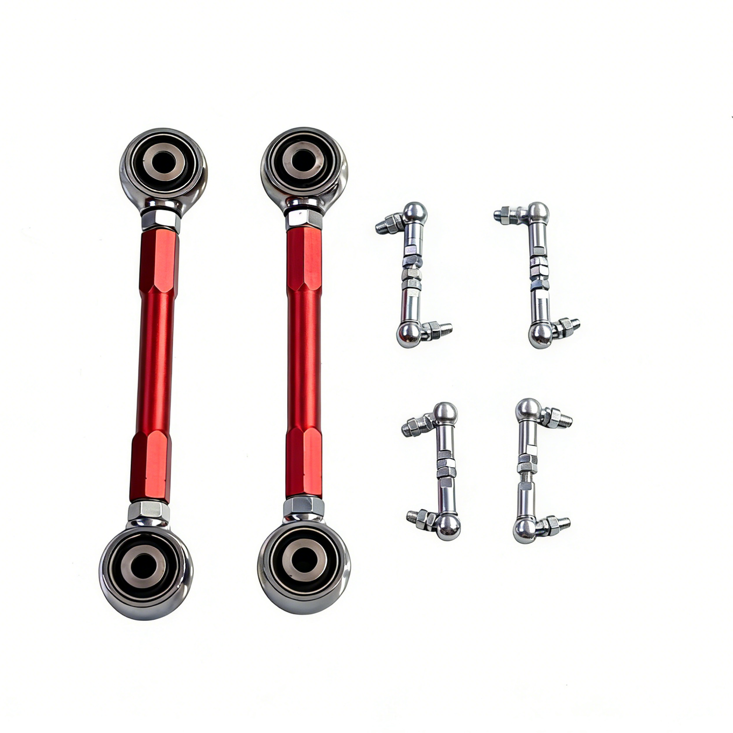 Porsche Cayenne 955/957 & VW Touareg 3-inch lift kit (2002–2010) — hardware and mounting bolts detail