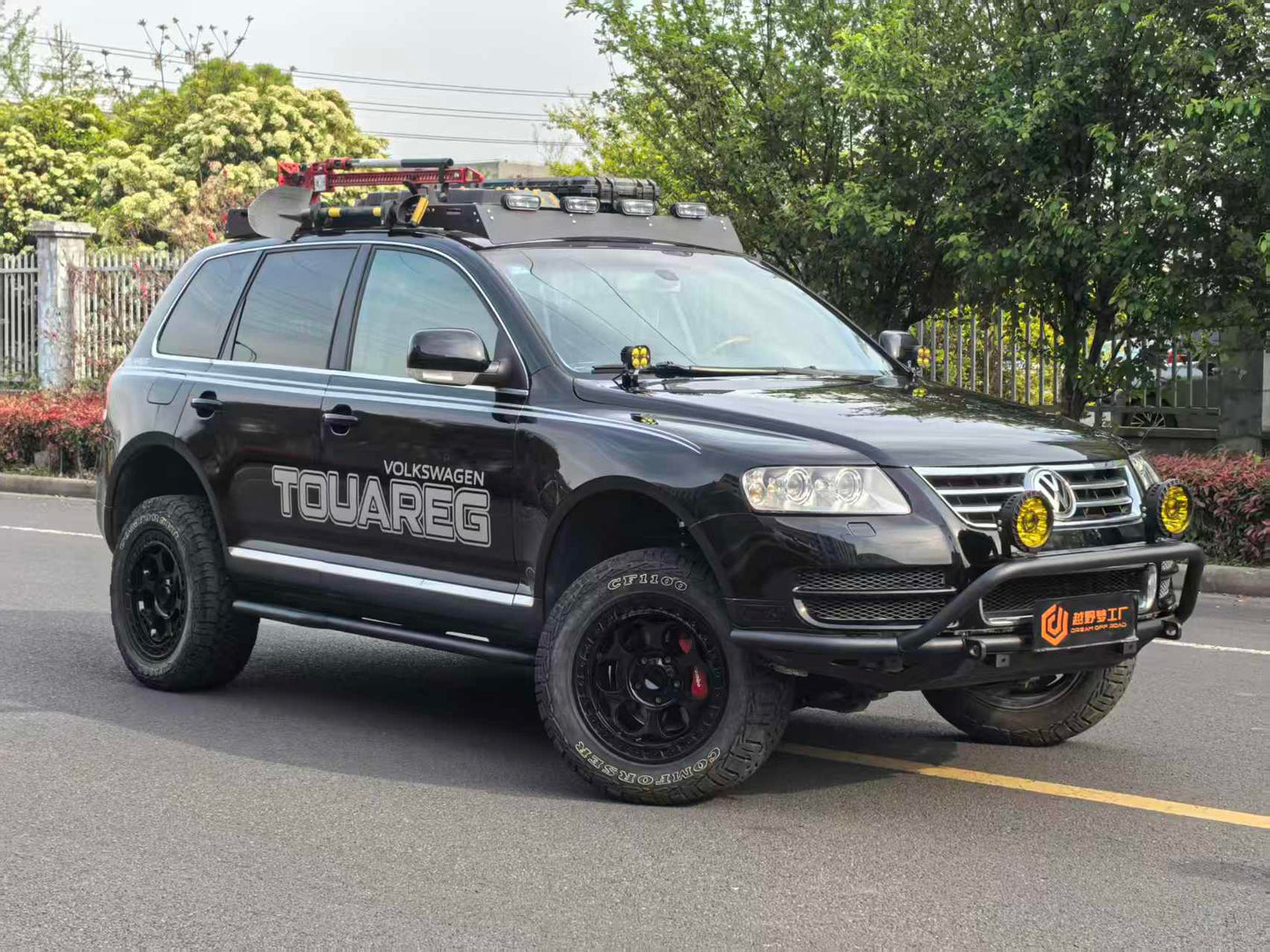 VW Touareg Bull Bar Front Bumper (2002–2007)