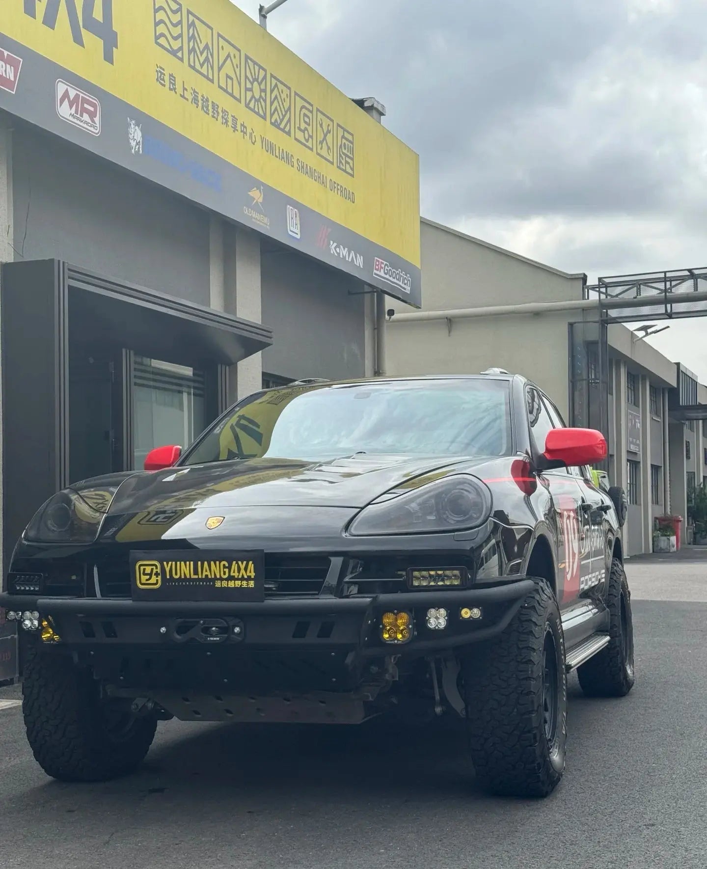 Porsche Cayenne 957 High-Clearance Front Bumper (2008–2010) - Overlandtrek   Front Bumper
