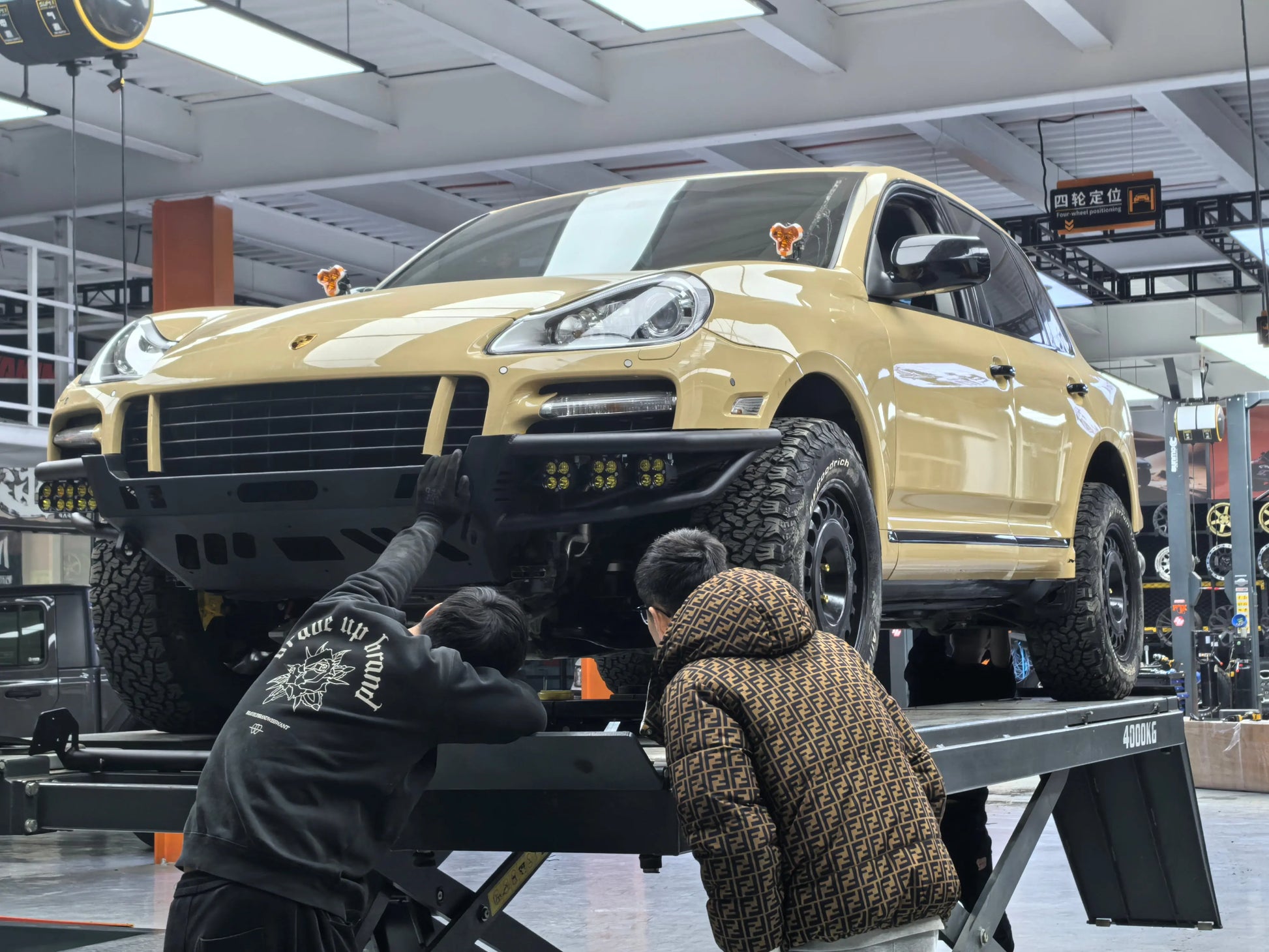 Porsche Cayenne 957 High-Clearance Front Bumper (2008–2010) - Overlandtrek   Front Bumper