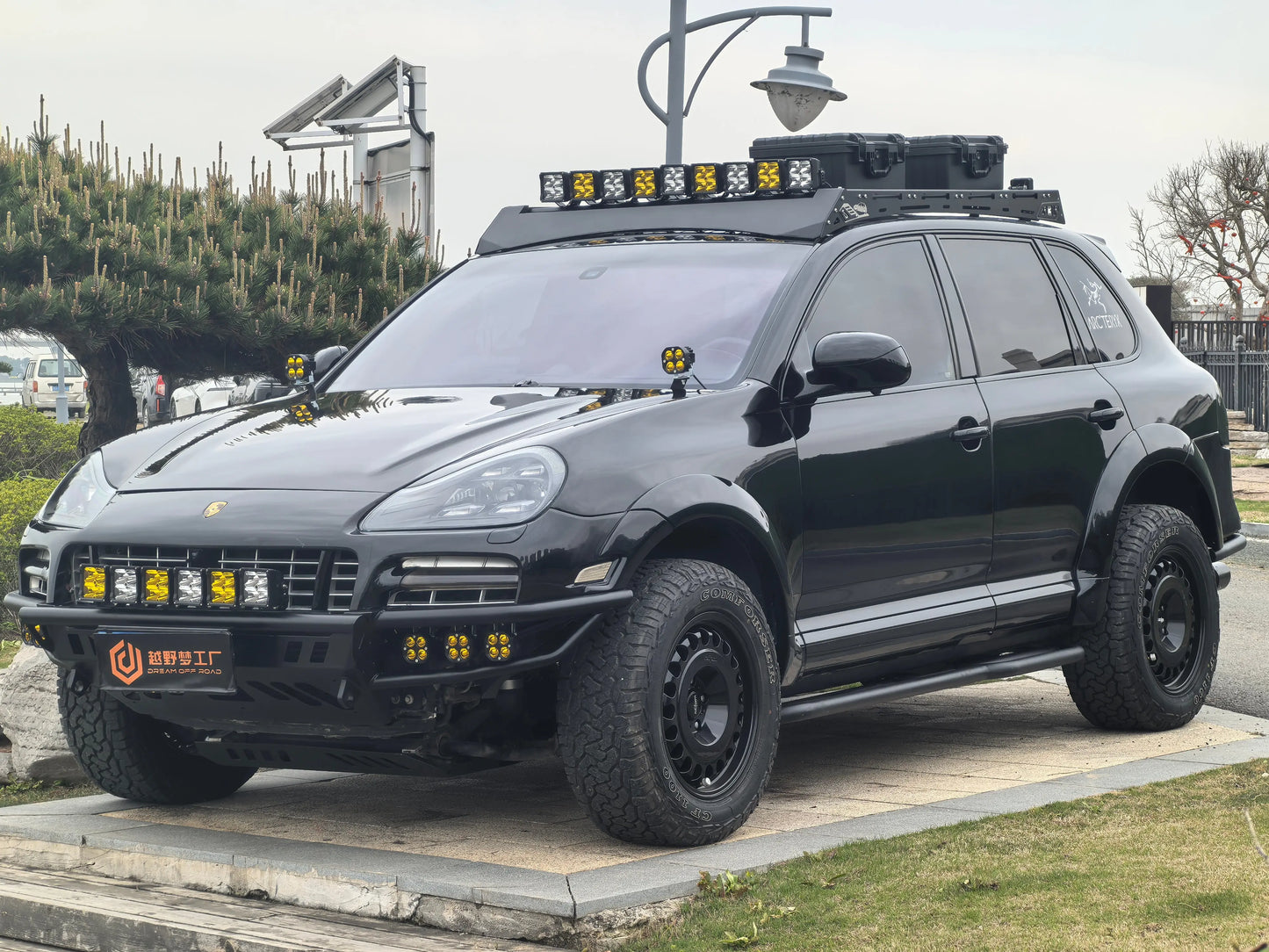 Porsche Cayenne 957 High-Clearance Front Bumper (2008–2010) - Overlandtrek   Front Bumper