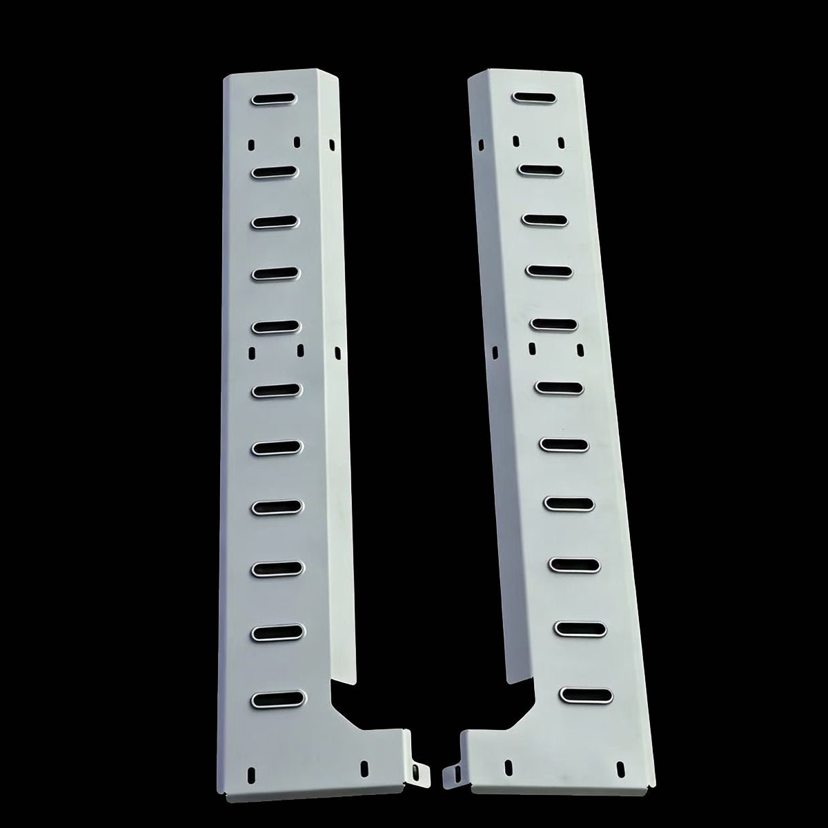 Porsche Cayenne 955/957 & VW Touareg Aluminum Side Skid Plates & Step Set (2002–2010)