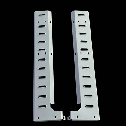 Porsche Cayenne 955/957 & VW Touareg Aluminum Side Skid Plates & Step Set (2002–2010)