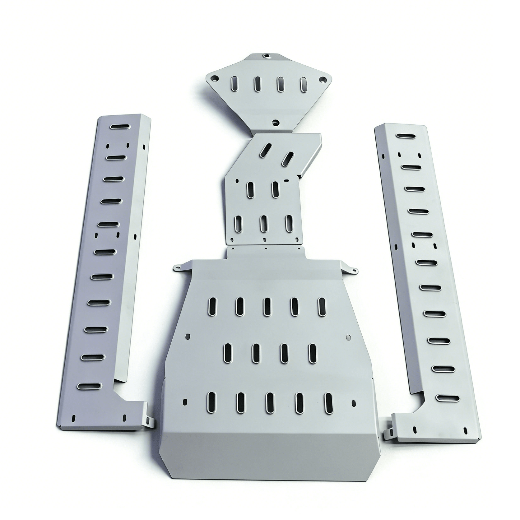 Porsche Cayenne 955/957 & VW Touareg Complete Aluminum Skid Plate Kit (2002–2010)