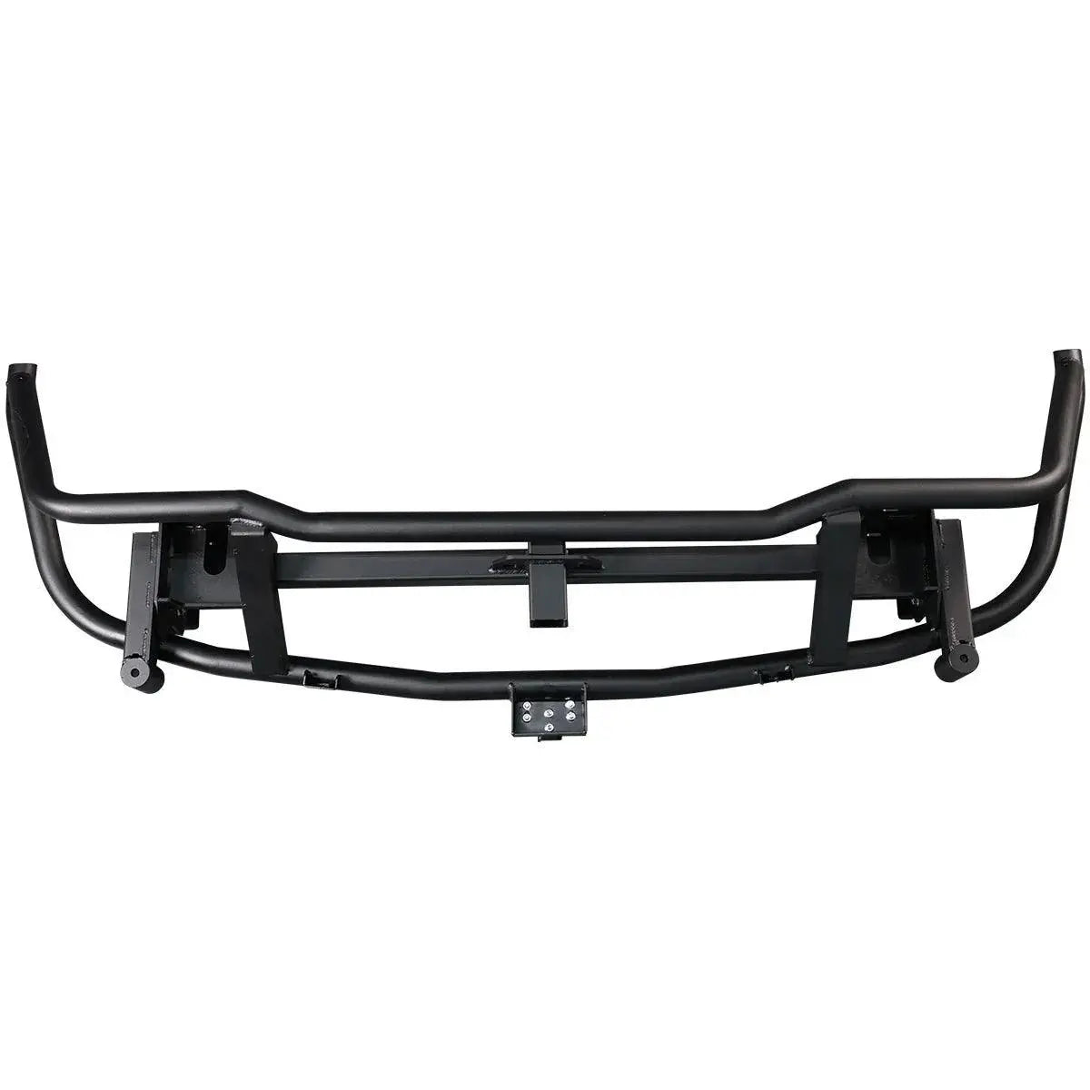 Porsche Cayenne 955 Gen 1 (2002–2007) dual swingout rear bumper – rear three-quarter view with swing arms closed