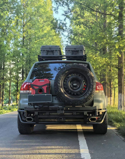 Dual Swingout Rear Bumper - Touareg (02 - 10) - OverlandtrekRear BumperOverlandtrekOT-TRG-RB-DSODual Swingout Rear Bumper - Touareg (02 - 10)