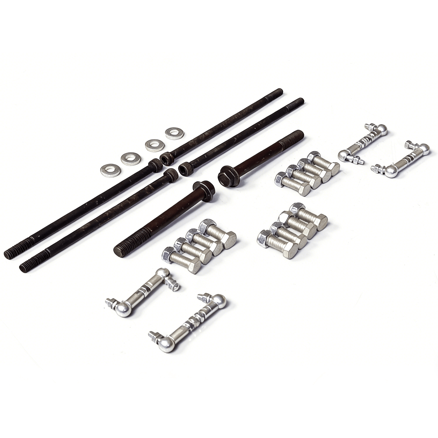 Porsche Cayenne 958 & VW Touareg Gen 2 lift kit (2011–2018) — installed vehicle side profile showing lifted ride height