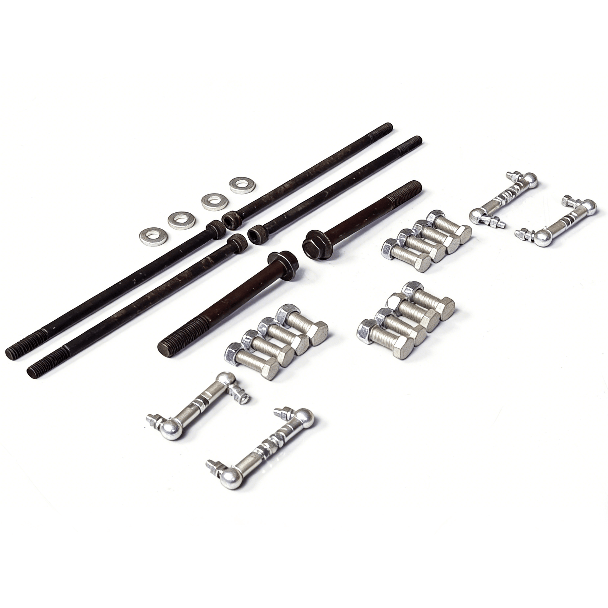 Porsche Cayenne 958 & VW Touareg Gen 2 lift kit (2011–2018) — installed vehicle side profile showing lifted ride height