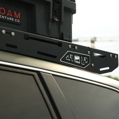 Porsche Cayenne 955/957 Gen 1 (2002–2010) modular roof rack – standalone product view, top