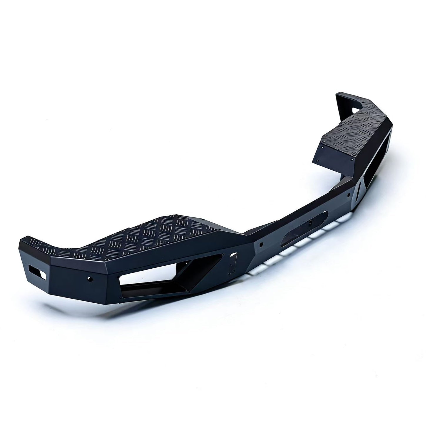 Ineos Grenadier off-road front bumper — front straight-on view installed