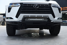 Lexus GX550 off-road front bumper — front straight-on view installed