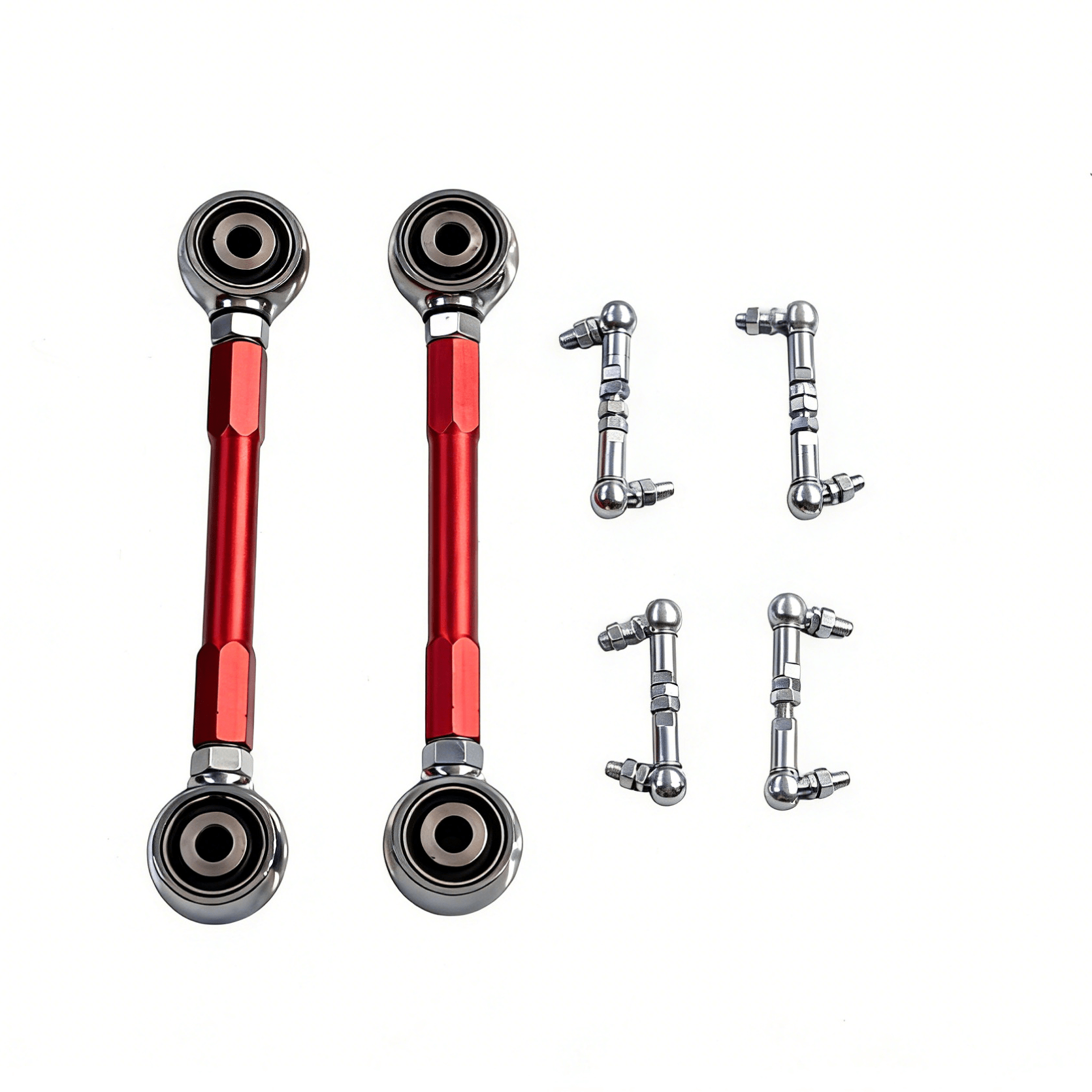 Porsche Cayenne 955/957 & VW Touareg 3-Inch Lift Kit (2002–2010) - OverlandtrekLift Suspension SystemOverlandtrekOT-UNI-LK-3INPorsche Cayenne 955/957 & VW Touareg 3-inch lift kit (2002–2010) — hardware and mounting bolts detail