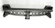 Porsche Cayenne 957 Rear Bumper (2008–2010) Dual Swingout - OverlandtrekRear BumperOverlandtrekOT-C957-RB-DSOPorsche Cayenne 957 (2008–2010) dual swingout rear bumper – rear view with spare tire mounted