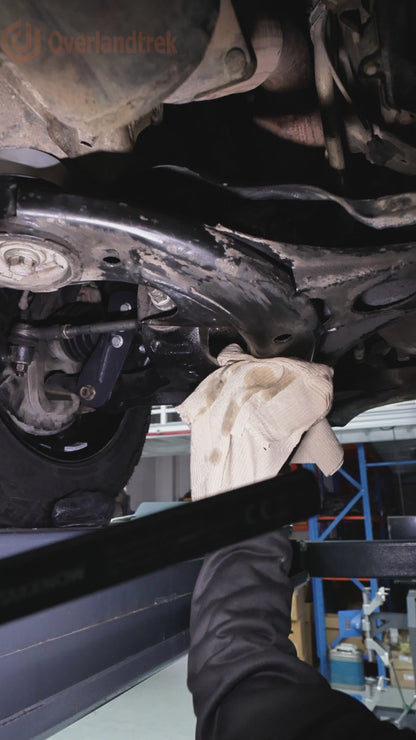 Kit de plaques de protection en acier au manganèse pour Porsche Cayenne 955 et 957 et VW Touareg (2002–2010)
