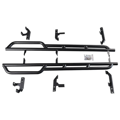Porsche Cayenne 955/957 Gen 1 (2002–2010) off-road side steps – underside rocker protection view