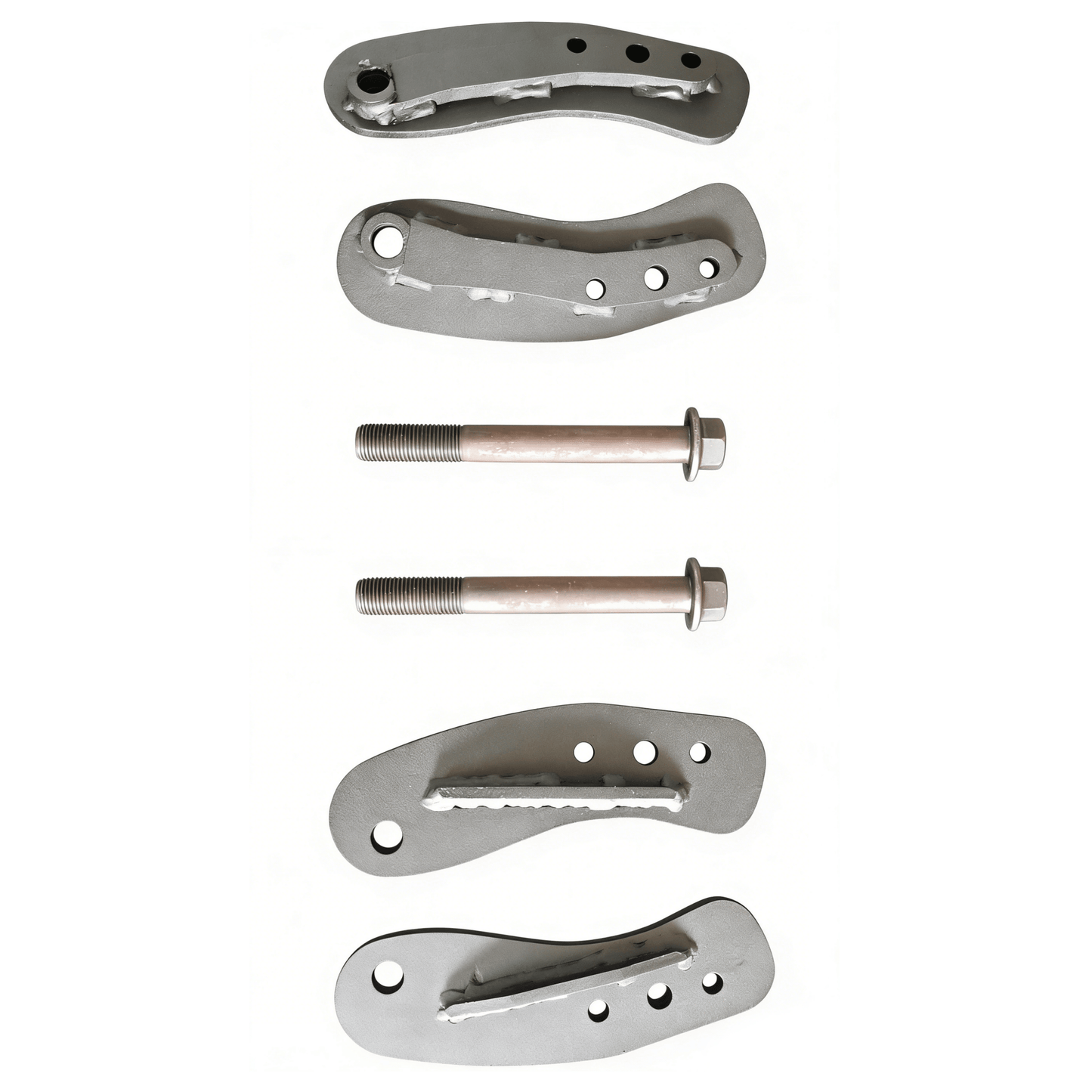 Porsche Cayenne 955/957 & VW Touareg 2-inch lift kit (2002–2010) — installed vehicle side profile showing 2-inch lifted ride height