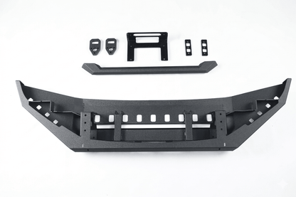 VW Touareg 2nd Gen Off-Road Steel Front Bumper with Winch Mount (2011–2017) - OverlandtrekFront BumperOverlandtrekOT-TRG2-FB-WMVW Touareg Gen 2 steel front bumper — product render